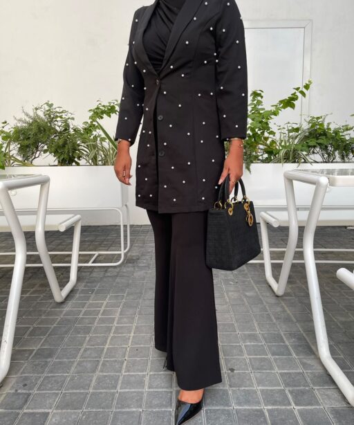 Alternative view of Mini pearls blazer