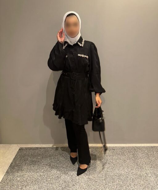 Alternative view of Satin dress