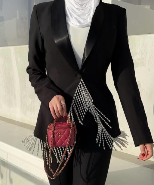 Pearl Black blazer